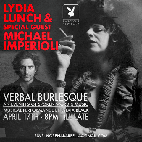 Verbal Burlesque With Lydia Lunch 4.17VNorenaV2
